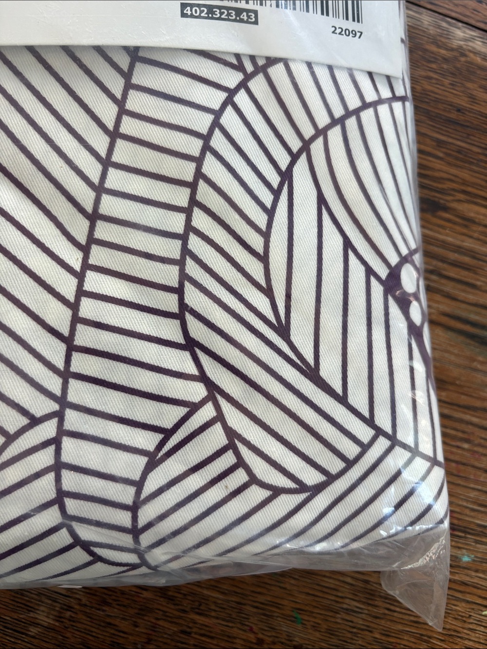 IKEA Set of 2 INGERLISE Mod Floral Unlined Grommet Curtain Panels 52x98 NWT - Picture 7 of 9